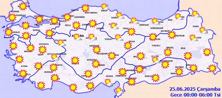 Ege Bölgesi Hava Durumu