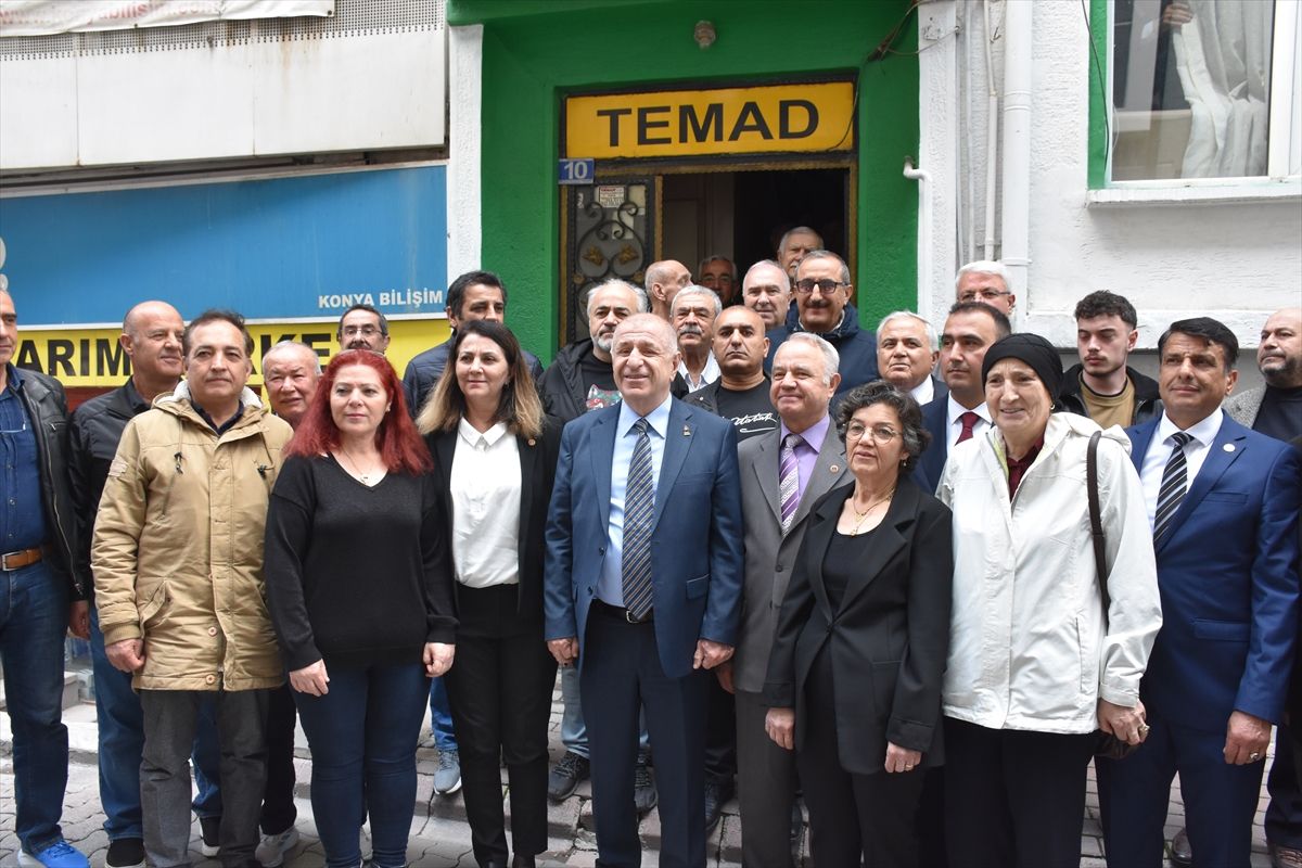 Ümit Özdağ Konya’da Ziyaretlerde Bulundu